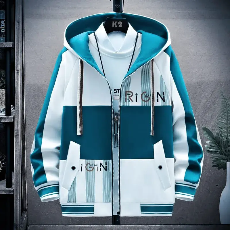 Men`s Winter Cotton Long Sleeve Hoodie For Man