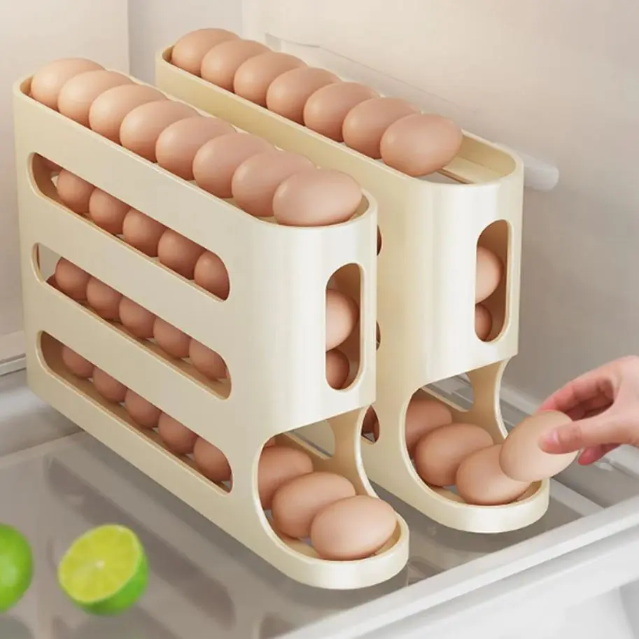 (২ পিস) 4 Layer Egg Storage Rack